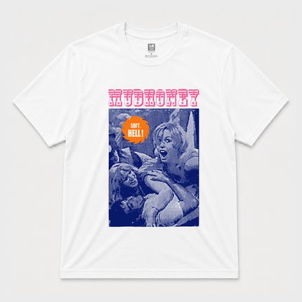 90s Mudhoney Soft, Hell! White  T Shirt