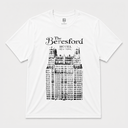 90s The Beresford Hotel Nyc Graphic White T Shirt