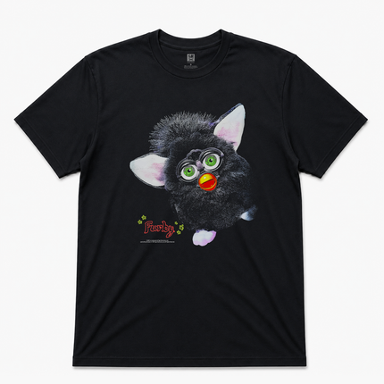 99' Furby Graphic Black T Shirt
