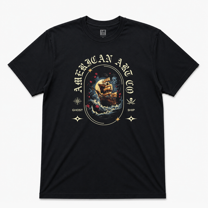 American Art Collective Ghost Ship T Shirt