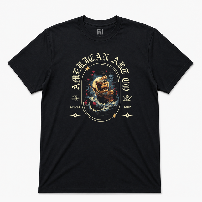 American Art Collective Ghost Ship T Shirt