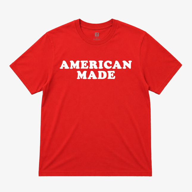 American Made Logo Wrestling Graphic T Shirt