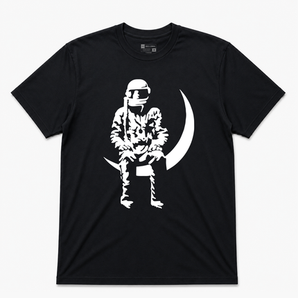 Angels And Airwaves To The Moon T Shirt Black