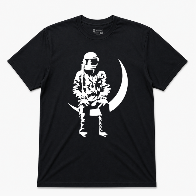 Angels And Airwaves To The Moon T Shirt Black