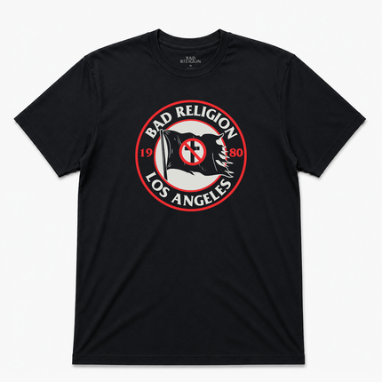 Bad Religion Mens 1980 Los Angeles T Shirt