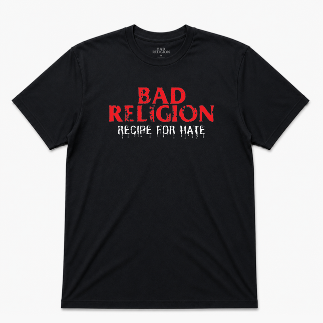 Bad Religion Mens Recipe For Hate T Shirt