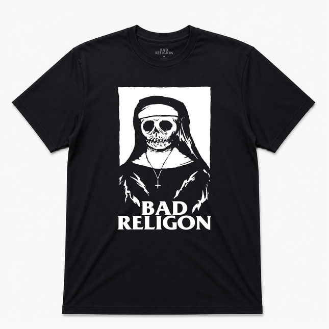 Bad Religion Skull Nun Graphic T shirt