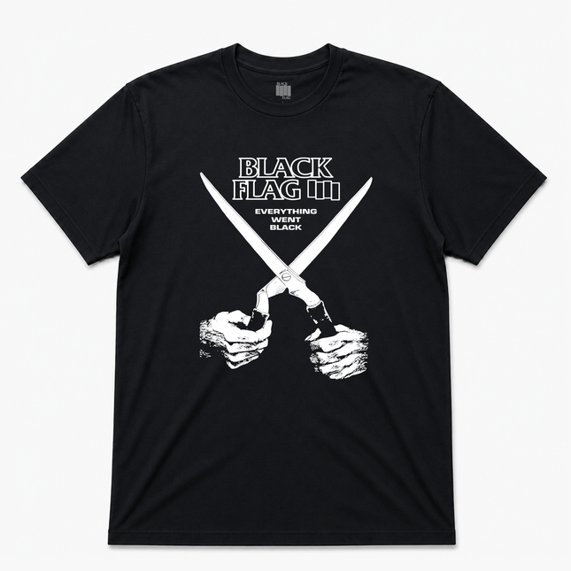 The Black Flag Everything Went Black Graphic T shirt