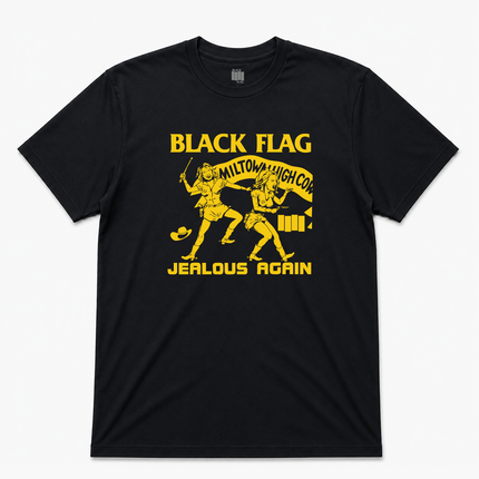 Black Flag Jealous Again Graphic T Shirt