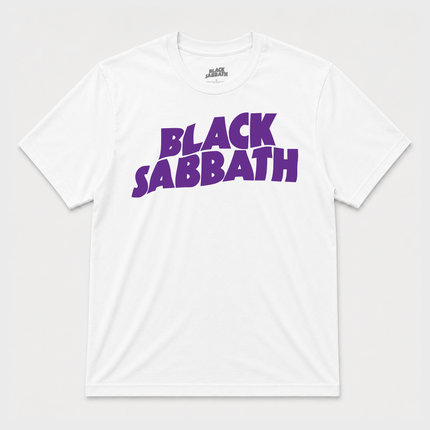 Black Sabbath Official License T Shirt White