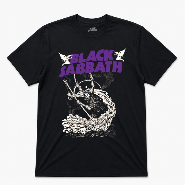 Black Sabbath Skully T shirt