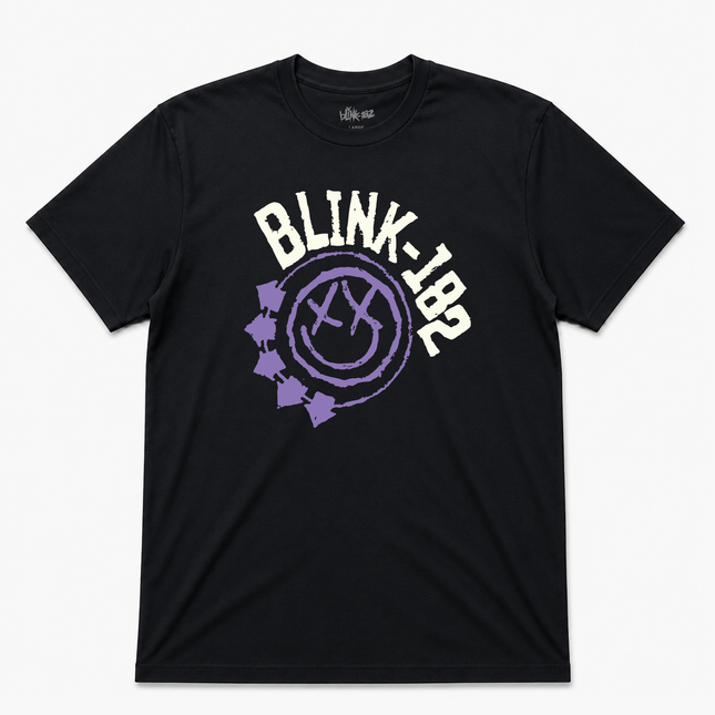 Blink-182 Purple Smile Logo T-Shirt