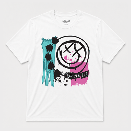 Blink 182 Graphic T Shirt Official License Product White