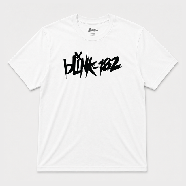 Blink 182 Logo Unisex Adult T Shirt