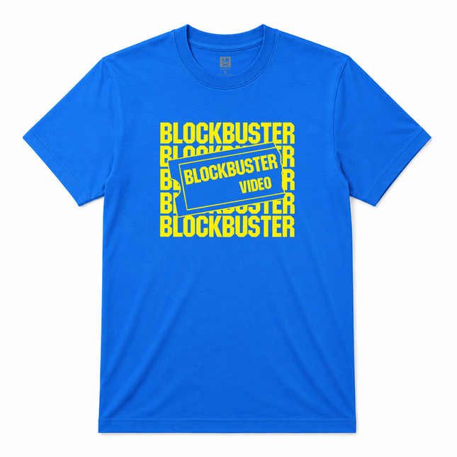 BlockBuster Video Box Logo T shirt