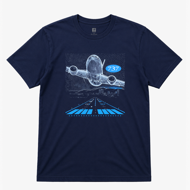 Boeing 737 Mens Graphic T Shirt