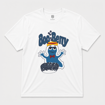 Boo Berry 80's Promo White Graphic T Shirt