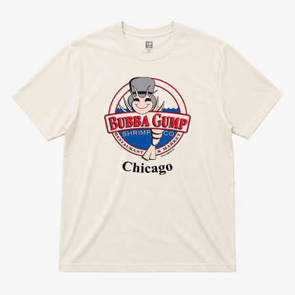 Buba Gump Chicago  Graphic  T shirt