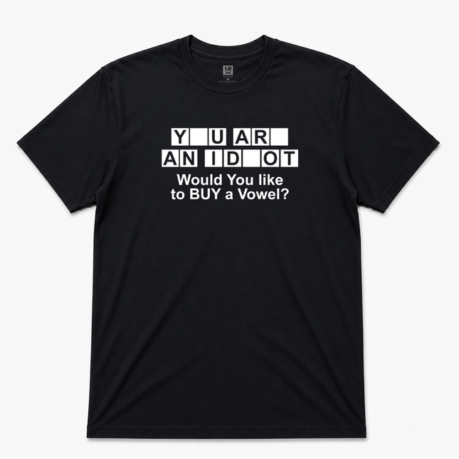 Buy A Vowel Graphic T shirt