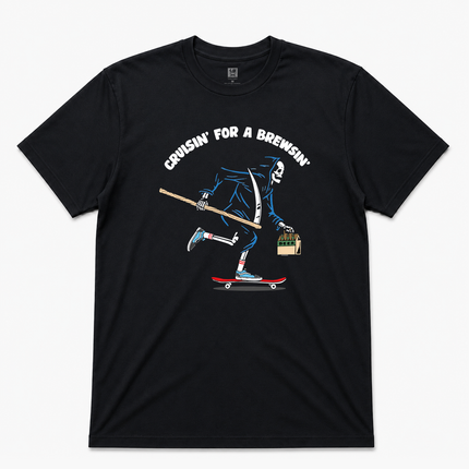 CRUSIN FOR THE BRUSIN GRAPHIC T SHIRT