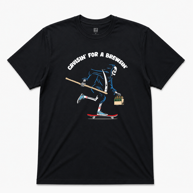 CRUSIN FOR THE BRUSIN GRAPHIC T SHIRT