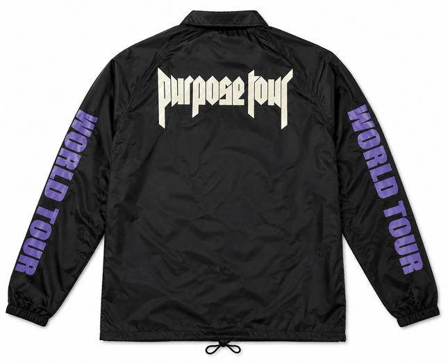 Justin Bieber Purpose Tour Windbreaker Jacket
