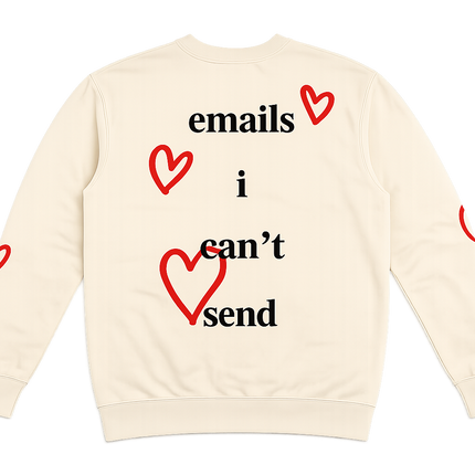 Sabrina Carpenter Emails Crew Pullover