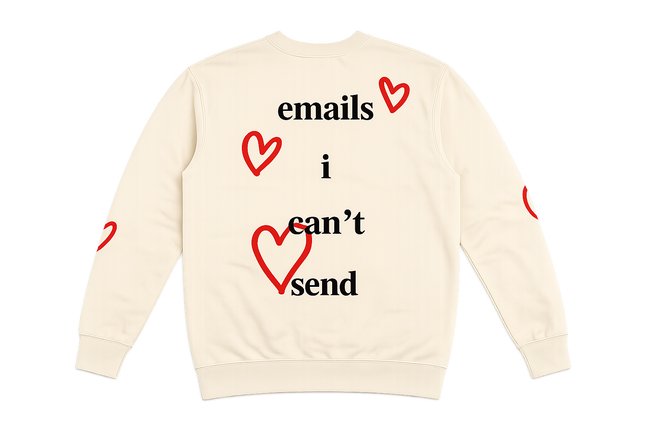 Sabrina Carpenter Emails Crew Pullover