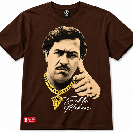 Rare Crooks & Castle Pablo Trouble Maker T shirt