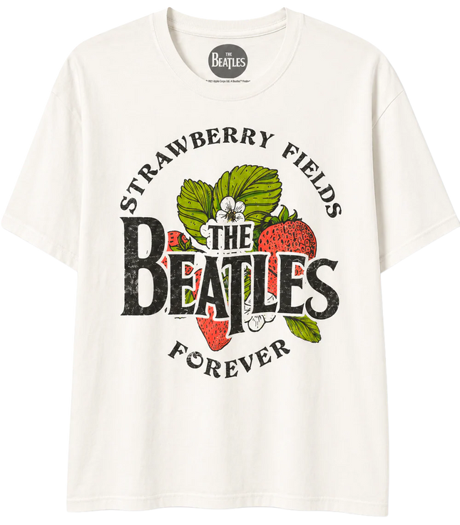 Beatles Strawberry Fields Graphic T shirt