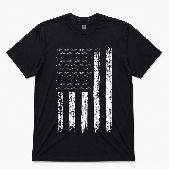 Chevrolet Flag Graphic T shirt