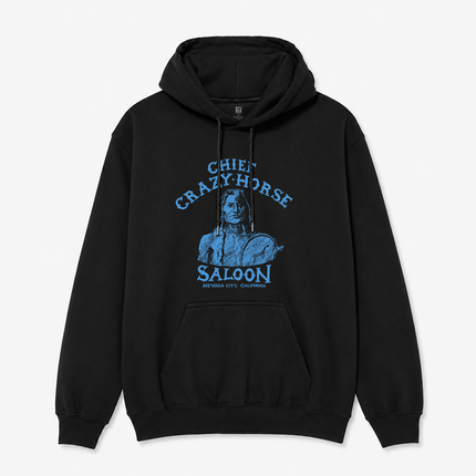 Chief Crazy Horse Saloon Navada City California Graphic Hoodie