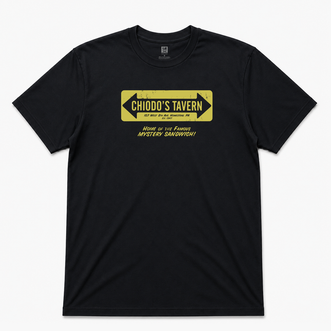 Chiodo's Tavern Graphic Black T Shirt