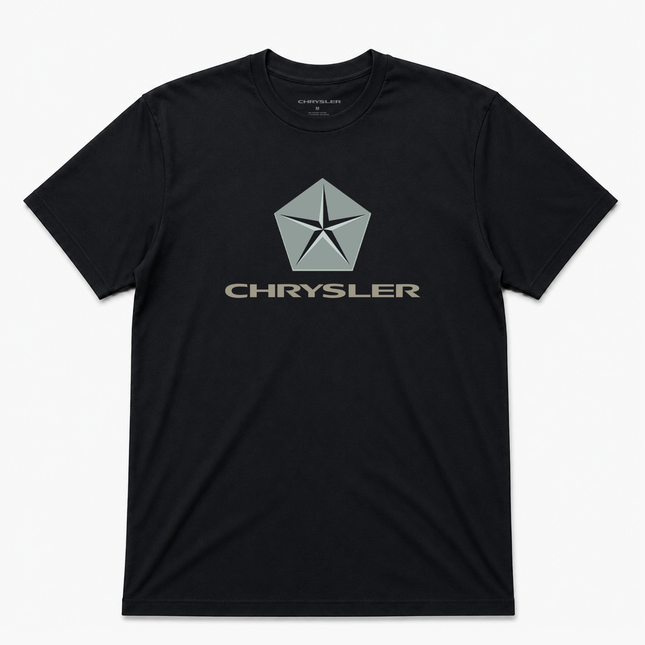 Chrysler Logo Old School Graphic T shirt