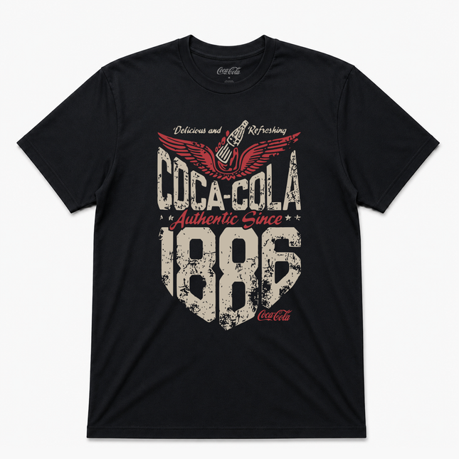 Coca Cola Established Classic Coke Graphic T Shirt