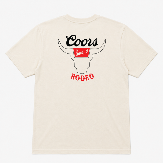 Coors Banquet Black Bull T Shirt Natural