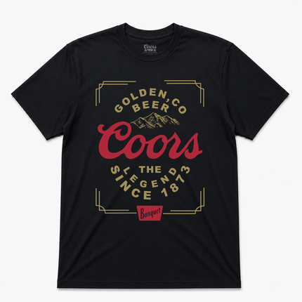 Coors Banquet Golden Co Beer The Legend Since 1873 Official T Shirt