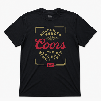 Coors Banquet Golden Co Beer The Legend Since 1873 T Shirt