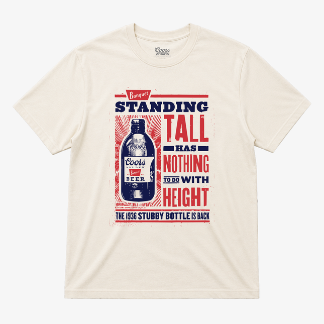 Coors Banquet Standing Tall Unisex T Shirt