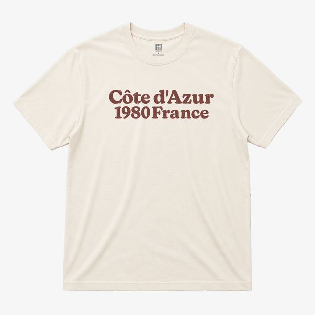 Cote Dazur 1980 France Graphic T shirt