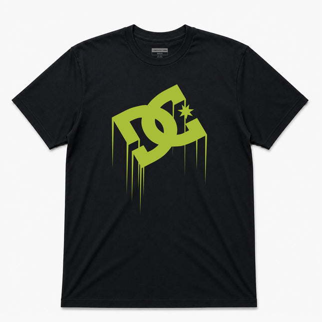 Dc Shoes Star Side Drip Logo Ss T Shirt