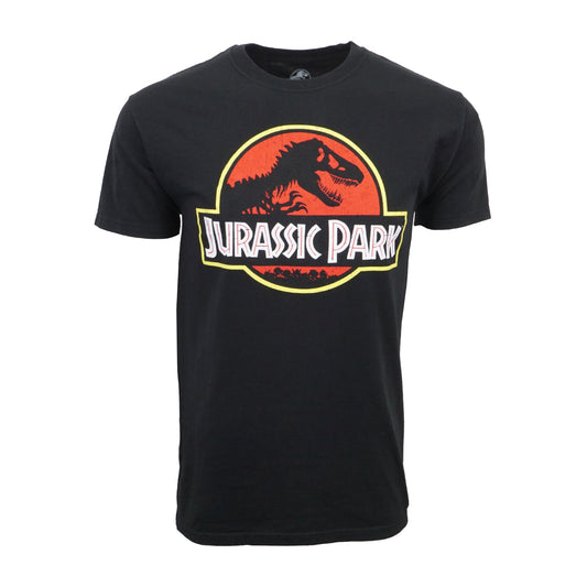 Jurassic Park Movie Logo T shirt Black