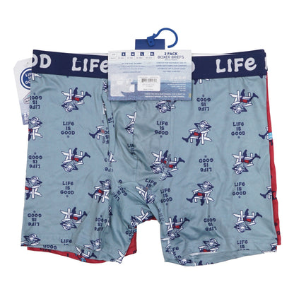 Life is Good 2 Pack Boxer Brief