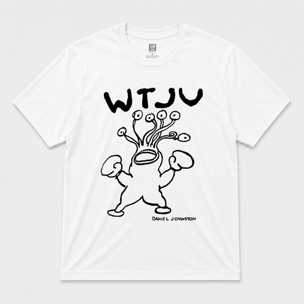Daniel Johnston 80s Graphic White T Shirt
