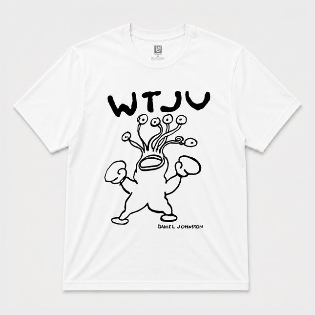 Daniel Johnston 80s Graphic White T Shirt