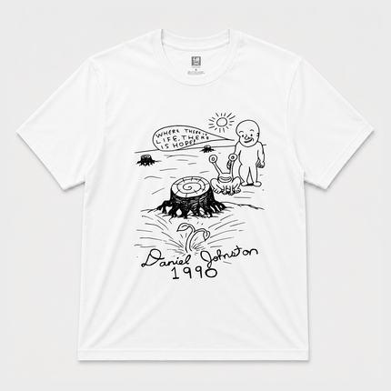 Daniel Johnston 'There Is Hope' Graphic White T Shirt