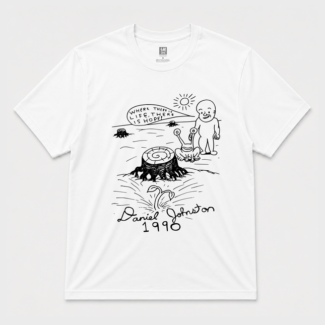 Daniel Johnston 'There Is Hope' Graphic White T Shirt