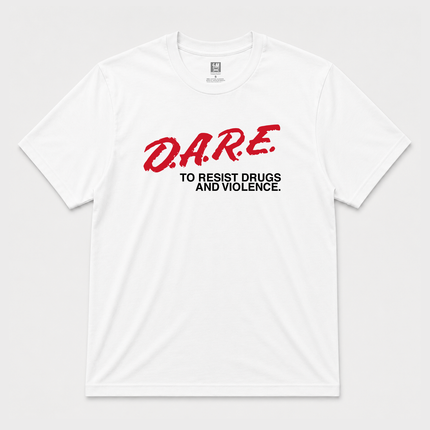 Dare To Resist Drugs And Violence Graphic T Shirt