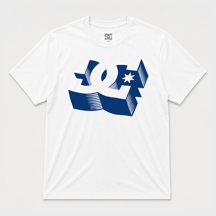 Dc Shoes 3D Star Logo Mens T Shirt