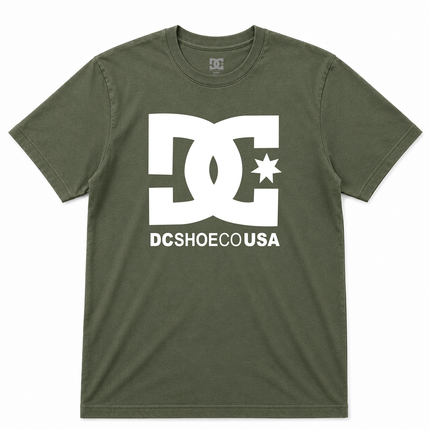 Dc Shoes Co Usa Logo Graphic T Shirt More Color Options